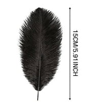 Safeglitz Colored Natural Soft Feathers – For Clothes, Wedding Decor & DIY Craftsfeather