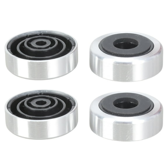 Aluminum Turntable Isolation Pad Speaker Isolation Feet Floor Protector Speaker Spikes Stand for Amplifier HiFi Devices