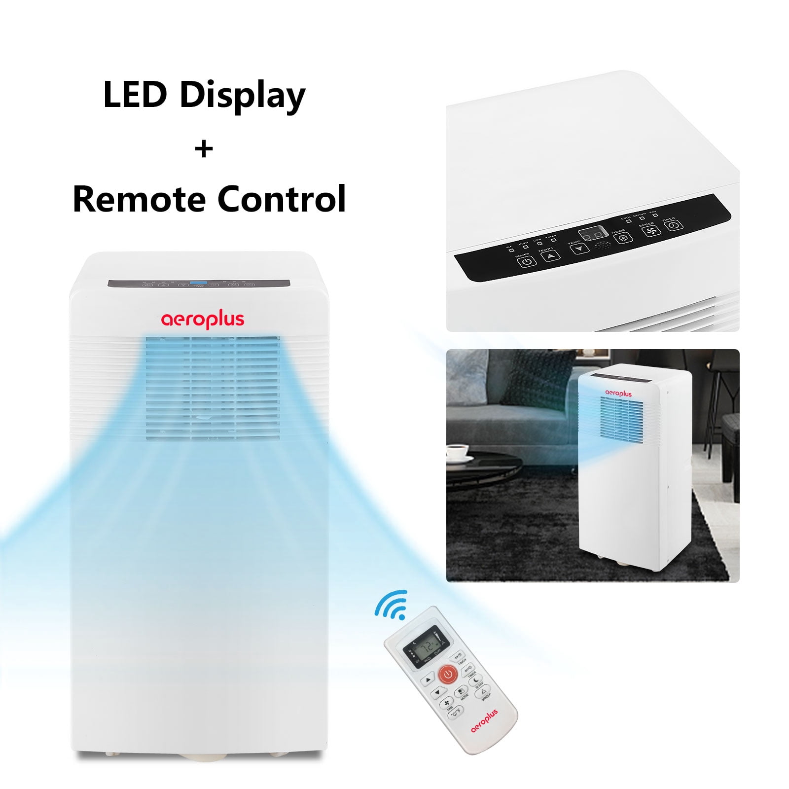 Portable Air Conditioner, 8000 BTU 