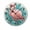FFclock065, variant on ZXCXRQFa Silent Clocks Cute Farm Animal Chicken Silent Wall Clock Round - Non-Ticking Desk Clock Battery Operated Quiet Decorative for Living Room Home Office School Kitchen (10In)