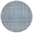 thumbnail image 3 of SAFAVIEH Abstract Yorick Striped Polyester Area Rug, Ivory/Navy, 6' x 6' Round, 3 of 12