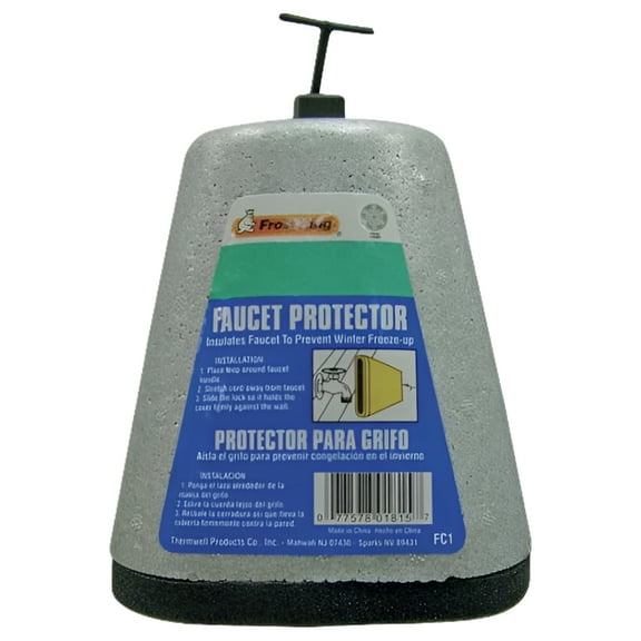 2Pack FrostKing FC1 Faucet Cover, Foam, 1 In