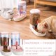 thumbnail image 4 of Comedero Automático para Mascotas Pequeñas y Medianas Set de Bebedero y Comedero Automático 3.8l, Comedero de Viaje y Dispensador de Agua para Perros, Gatos, Mascotas, Animales Rosa BANYUO Electrónica, 4 of 6