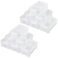 thumbnail image 2 of 12 Pcs Mini Plastic Boxes, Small Clear Storage Containers with Locking Lids, Clear Plastic Organizers for Crafts, Stationery, Jewelry, Sewing, Multipurpose Cases for Accessories, 2 of 7
