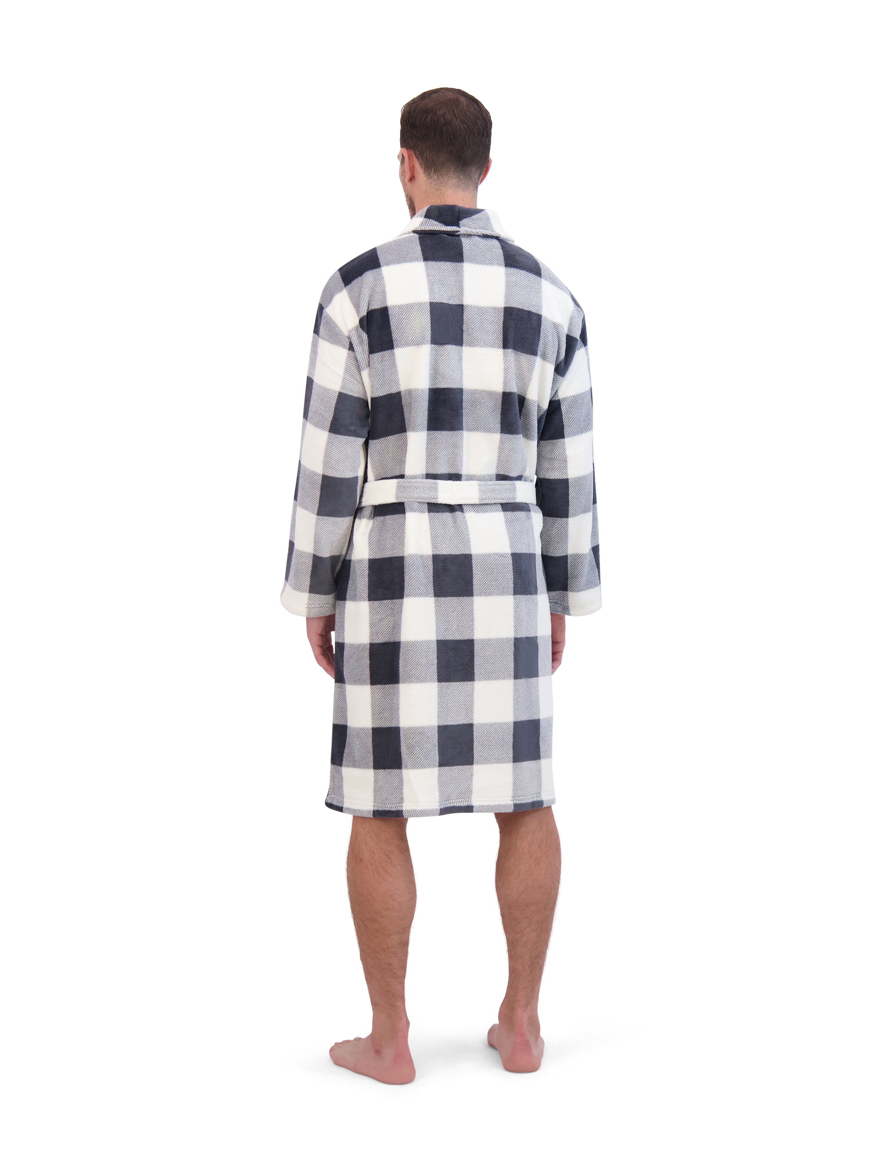 Hanes Men's Plush Cozy Fleece Robe