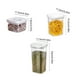 thumbnail image 2 of Latas cuadradas Wosthever para almacenamiento y conservación Cajas de conservación Tamaño pequeño 600ml, 2 of 6