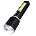 thumbnail image 2 of Mefallenssiah Lcd Battery Flashlight,10000 Lumens Super Bright Flashlight, Zoomable, Rechargeable Flashlight with 4 Modes,, Powerful Handheld Flashlight, 2 of 7