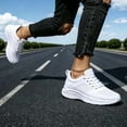 thumbnail image 7 of Womens Sneakers Lightweight Tennis Walking Shoes Sports Running Shoes for Woman Mesh Breathable Gym Fashion Sneakers Athletic Comfortable Casual, 7 of 7