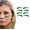 Green, variant on BLSTK Athletics Eye Black Temporary Tattoos - Smudge-Free, Easy Removal | 4 Pairs with Wipes Included | Blue Star Smear
