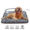 thumbnail image 2 of Dog Heating Pad Outdoor Large 18"X18" Pet Heating Pad Outdoor Waterproof Electric Pet Heated Pad Dog Warming Pad 3d Jacquard Dog Heater Plug In Pet Heating Pads For Dogs, 2 of 11