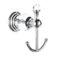thumbnail image 1 of Gancho para toallas de cristal, ganchos para toallas plateados, colgador de toallas de baño montado en la pared para armario de ropa y cocina, 1 of 5