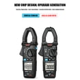 thumbnail image 2 of Amdohai MESTEK Digital Clamp Meter 600A AC Current 600V AC/DC Voltage Capacitance Measurement Data Hold Backlight NCV Tester Multimeter, 2 of 7