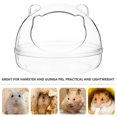 thumbnail image 4 of MasteelfCA Hamster Bathroom Breathable Hamster Sand Bathtub Container Hedgehog Cage, 4 of 7