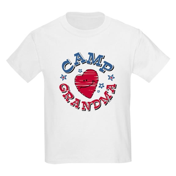 CafePress - Camp Grandma Kids Light T Shirt - Light T-Shirt Kids XS-XL