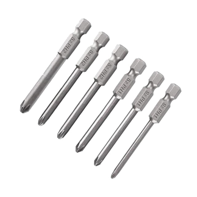 Puntas de destornillador,Herramientas de puntas de destornillador de posicionamiento,Broca para atornillar paneles de yeso de 1/4",Cabezal de de broca de posicionamiento de tornillo,Puntas Sunnimix Puntas de destornillador