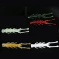 thumbnail image 1 of 10Pcs/Set 7.5cm 2.6g Floating Worm Craws Shrimp Soft Bait Smell With Salt Silicone Artificial Lures, 1 of 6