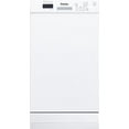 thumbnail image 1 of Danby DDW18D1EW 18" Wide Built-in Dishwasher in White, 1 of 9