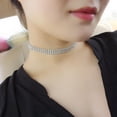 thumbnail image 6 of Kripyery Chain Choker Exquisite Workmanship All Match Aluminium Eye-catching Exaggerated Women Clavicle Necklace Jewelry Accessory, 6 of 8
