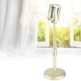 thumbnail image 1 of Accessoire de Microphone Vintage, Modèle de Microphone à l'Ancienne Simulation, Ensemble de Micro Style Rétro, Accessoires de Photographie avec Réglage en Hauteur pour Studio Photo, 1 of 7