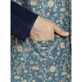 thumbnail image 6 of Maple Clothing Men's Sequins Indian Outerwear Vest Nehru Jacket Waistcoat Guest Outfit (Blue, XL), 6 of 7