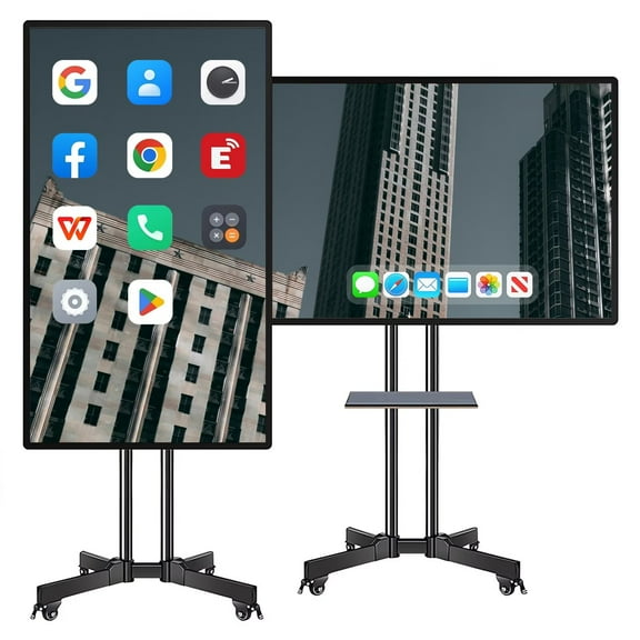 JYXOIHUB 49 Inch Smart Board, Touch Screen Digital Electronic Calendar All-In-One Smartboard, 2K Touch Screen for Teaching STEM & Remote Learning(Include Wall Mount)