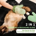 thumbnail image 2 of Guante removedor de pelo para mascotas y gatos Mollypaws 2 en 1, 2 of 6