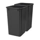 thumbnail image 1 of Bote de Basura Rev-A-Shelf RV-1024-18-2 Negro 27 Cuartos x2, 1 of 9