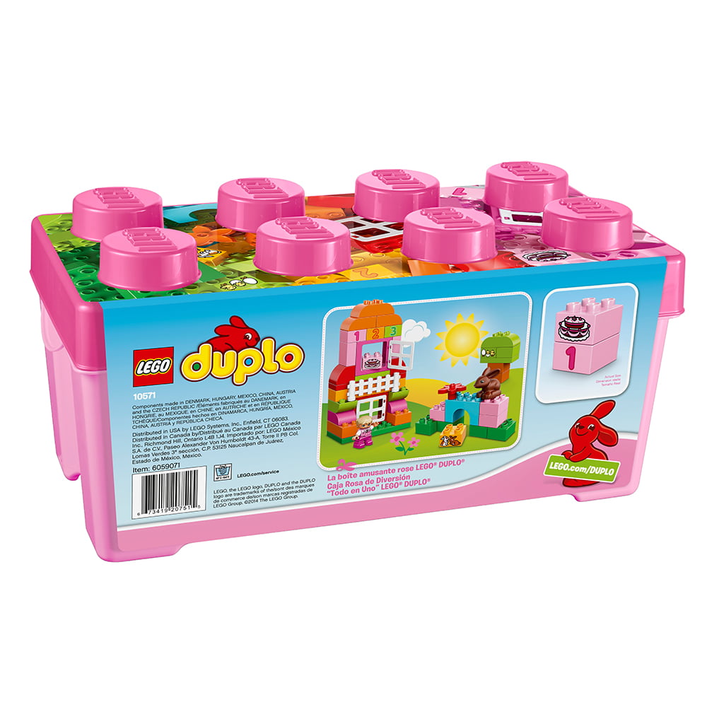 Lego Duplo Bricks 2 x 2 Pink Dark Pink Magenta for House Home Lot Set  NEW  RARE 