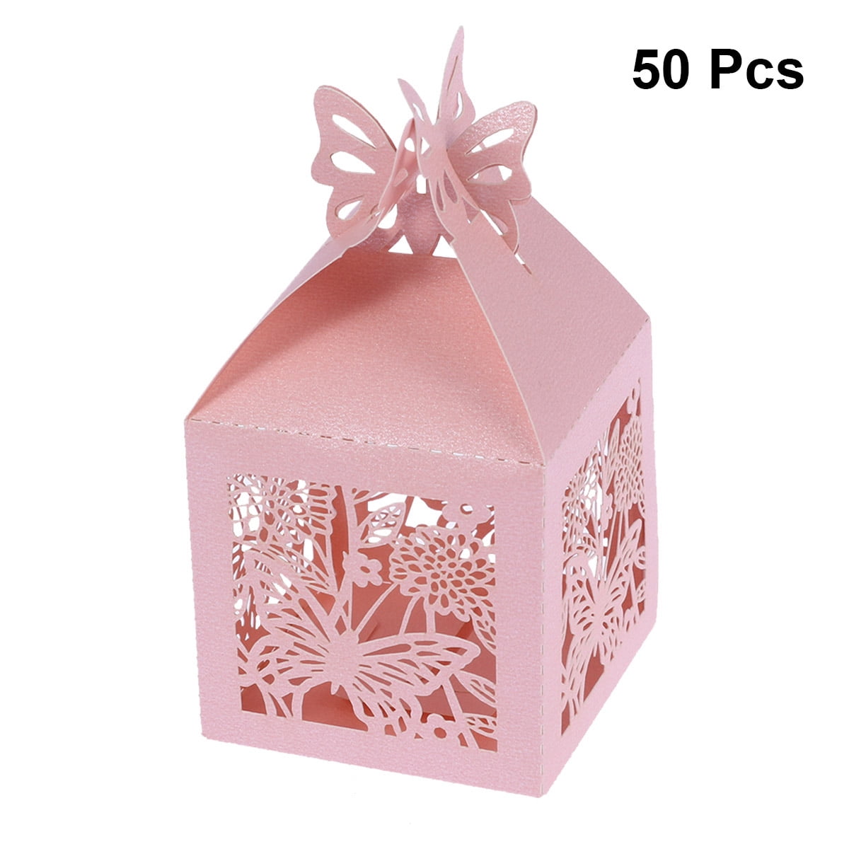 10/50Pcs Hollow Butterfly Laser Cut Sweet Wedding Party Favor Candy Gift Boxes 