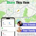 thumbnail image 7 of Air Tracker Tags-4 Pack: Smart Bluetooth Tracker, Item Finder Works with Apple Find My (iOS Only) App, Trakcer Tag Locator for Keys, Luggage, Satchel, weTag mini. (Not for Android Devices), 7 of 7