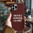thumbnail image 4 of Cases Cover, Money Power Glory Tough Phone Case – Dual Layer Bold Statement Cover for iPhone 16 Pro Max, 16 Plus, 15, 14, 13, 12, 11, X, Samsung Galaxy S25, S24, S23, S22, 4 of 5
