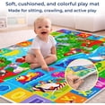 thumbnail image 5 of Quokka Baby Mat for Floor Play for Babies 6-12 Months – Super Soft Baby Floor Play Mat for Toddlers 1-3 – Extra Large Thick Plush Rug for Nursery, 5 of 7