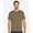 Coyote Brown, variant on Harriton M118 Unisex Charge Snag and Soil Protect T-Shirt-White-XL