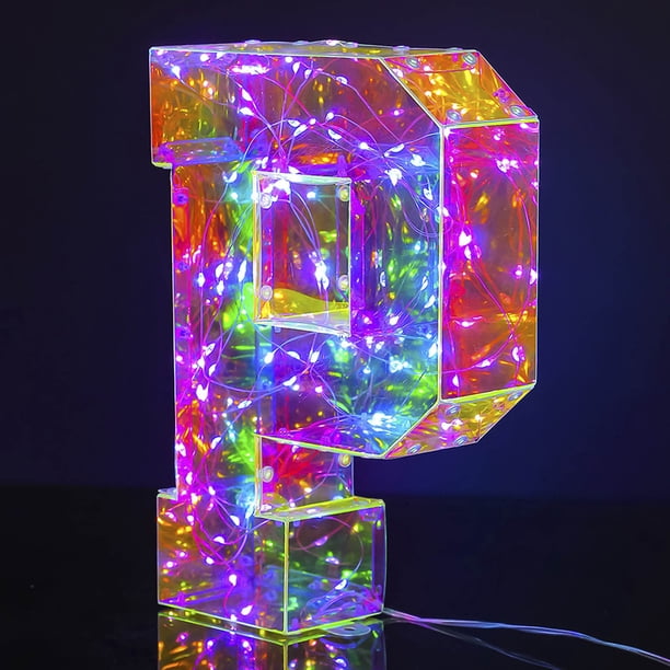 Xihbxyly Luces Led para San Valentín, Decoración Alfanumérica Colorida, 100 Cuentas, Letras para Exhibir, Decoración Festiva para Bodas, Funciona con Pilas Usb, 25 X 17 X 6 Cm