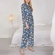 thumbnail image 3 of Balery Cute Baby Animals Conjunto de Pijama con Estampado para Mujer, Conjunto de Dos Piezas con Manga Larga, Ropa de Dormir Suave con Bolsillos, Pijamas Cómodos-X-Large, 3 of 7