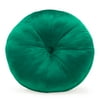 MoDRN Circular Velvet Floor Pillow, Emerald