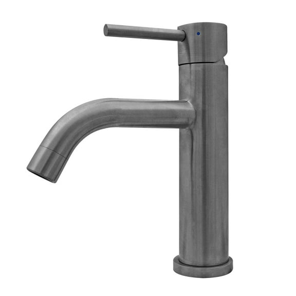 Whitehaus Collection Bath Faucet Gunmetal Metallic Finish