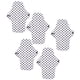 thumbnail image 3 of Almohadilla sanitaria, 5 almohadillas sanitarias para mujer, almohadillas menstruales reutilizables, almohadilla menstrual elaborada por expertos, 3 of 8