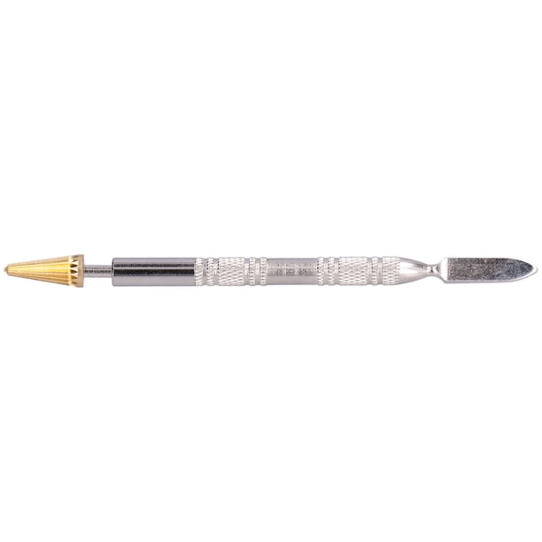 Pen de Aceite de Borde, Herramiente de Bandas de Acero inoxidable Rodillo de Tinte de Borde para Pegamento de Pegamento para Aplicar Pegamento para El Tinte de Borde para El Lápiz