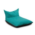 thumbnail image 3 of Jaxx 18365754 Finster Outdoor Bean Bag Lounge Chair with Sunbrella, Aruba Blue, 3 of 5