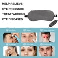 thumbnail image 4 of Mascarilla térmica para ojos para aliviar el síndrome del ojo seco, mascarilla de ojos con compresas calientes a vapor, 4 of 5