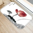 thumbnail image 5 of Lotus Kitchen Mat Bedroom Entrance Doormat Home Hallway Floor Decor Living Room Carpet Flower Bathroom Mat, 5 of 6