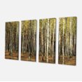 thumbnail image 1 of Designart - Green Fall Forest with Thick Trees - Forest Canvas Art Print, 1 of 2