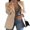 Solid, variant on Women's Solid Long Sleeve Slim Suit Jacket Office Work Business Party Casual Blazer Coat Outwear