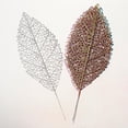 thumbnail image 3 of 5 Unids Artificial Ahueca Hacia Fuera Hojas Selecciones Diy Artesanía árbol De Navidad Decoración Sunnimix Hoja de la decoración del árbol de navidad, 3 of 8