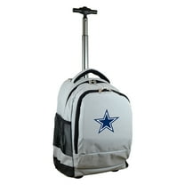 MOJO Gray Dallas Cowboys 19'' Premium Wheeled Backpack