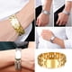 thumbnail image 2 of Guardurnaity Punk Jesús Titanio Acero Ancho Brazalete Acero inoxidable Regalo de cadena de moda Grabado Cool Men Dual Ropa, zapatos y accesorios Miscelánea Dorado Vidriar Guardurnaity AP014600-05, 2 of 6