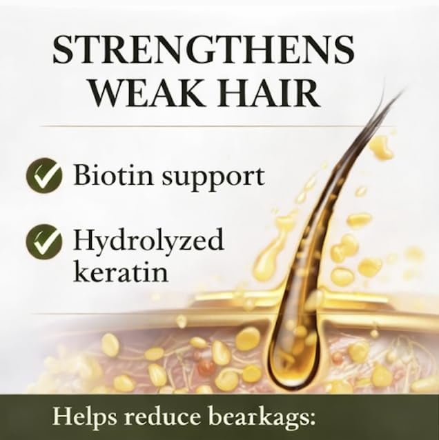 500ML Rosemary + Fenugreek Botanical Hair Growth Shampoo With Real Visible Pieces of Rosemary, Fenugreek & Cinnamon