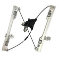 thumbnail image 3 of For Nissan Murano Window Regulator Assembly 2009 10 11 12 13 2014 Passenger Side Front w/ 1 Touch Power Cable Anti Pitch For NI1351165 | 80720-1AA2A, 3 of 5