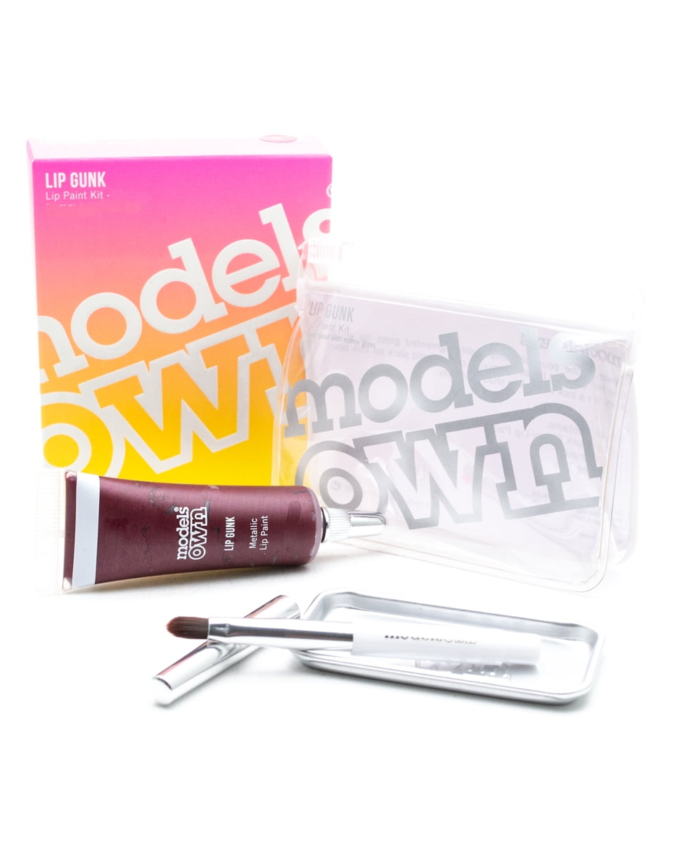 Models Own Lip Gunk Lip Paint Kit Metallic, Liven Up 05; 1 Lip paint